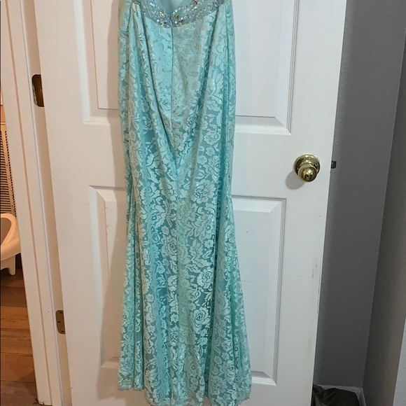 PROM DRESS | Formal gown, Tiffany blue - Picture 7 of 8